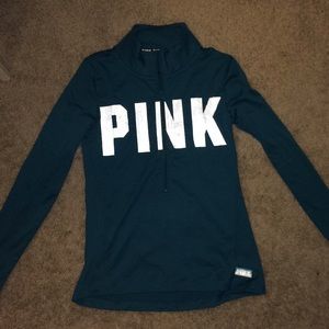 PINK ultimate half zip